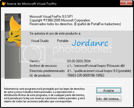 Visual Foxpro 9.0 Portable
